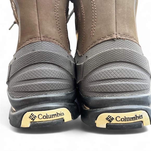 Columbia Bugaboot III winter boots in brown leather Men’s Size 13 - Picture 5 of 7